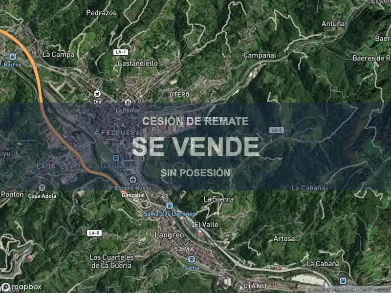 Exterior view of Flat for sale in Langreo