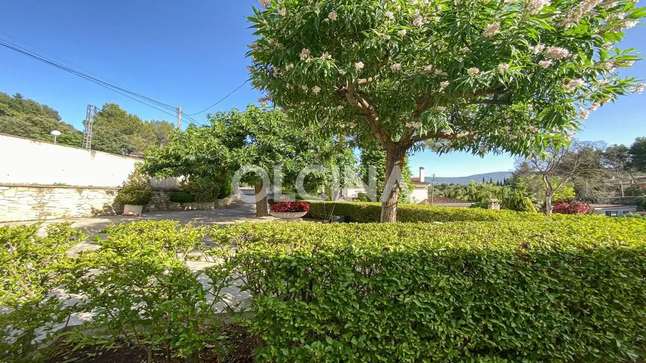 Vista exterior de Casa o chalet en venta en Alcoy / Alcoi con Jardín privado y Piscina