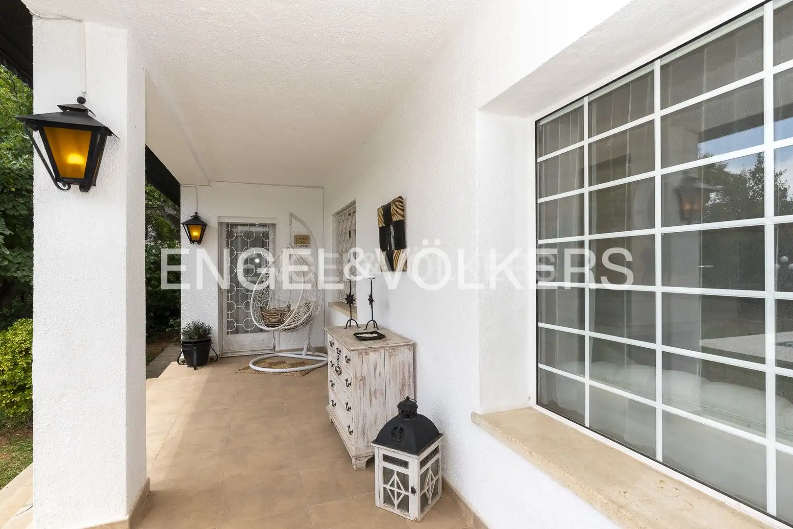 Terraza de Casa o chalet en venta en Sant Cugat del Vallès con Aire acondicionado, Calefacción y Jardín privado