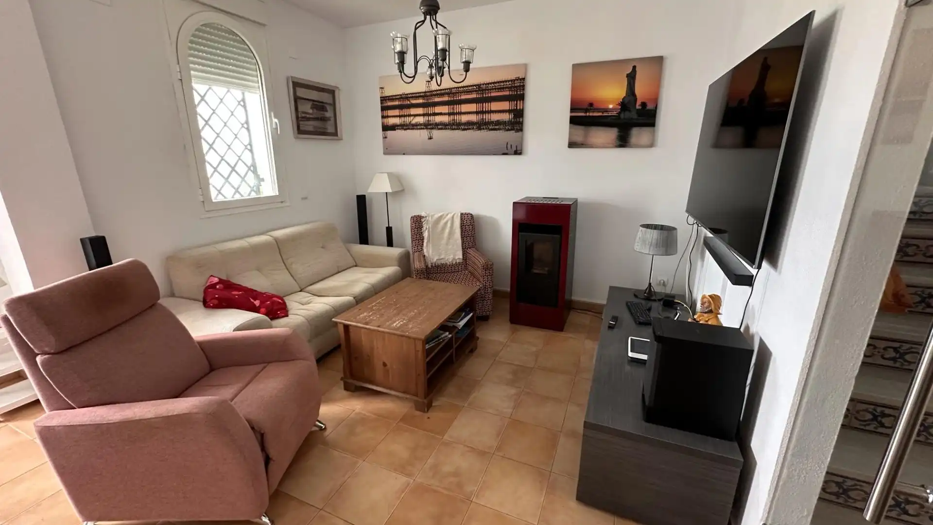 Sala de estar de Casa adosada en venta en Mazagón, Huelva