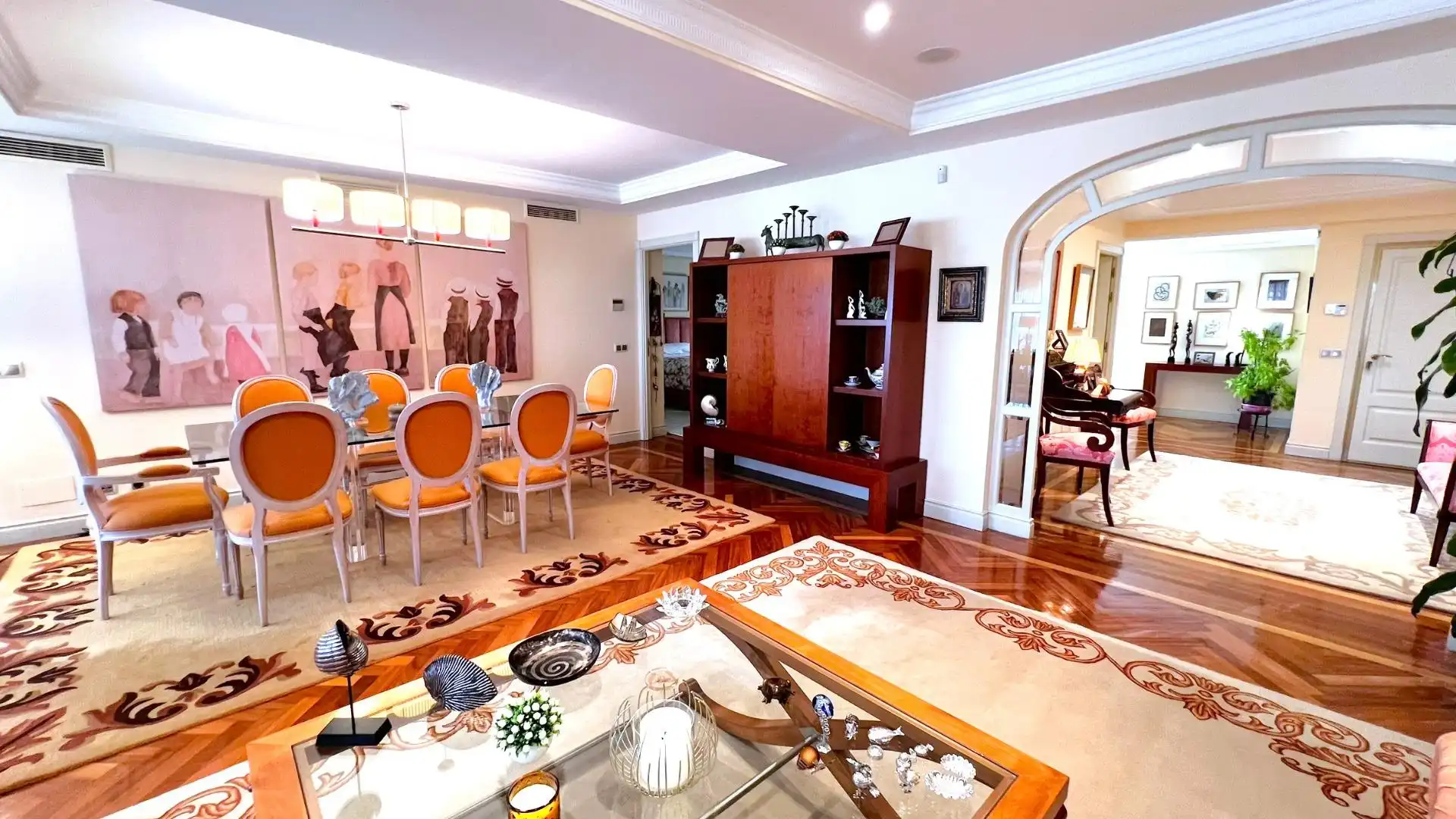 Comedor de Ático en venta en  Madrid Capital con Aire acondicionado, Parquet y Terraza