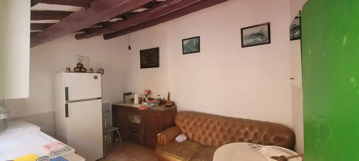 Sala d'estar de Casa o xalet en venda en Segovia amb Calefacció, Terrassa i Moblat