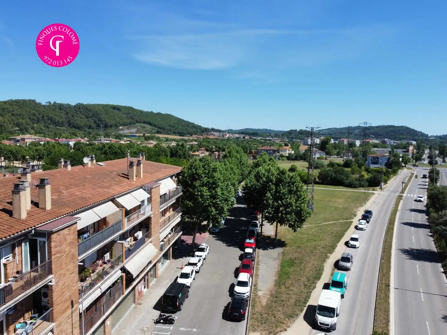 Exterior view of Flat for sale in Sarrià de Ter  with Air Conditioner, Heating and Balcony