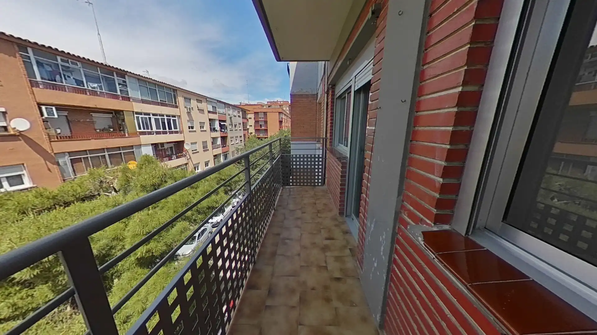 Balcony of Flat for sale in Zaragoza  with Heating, Parquet flooring and Oven