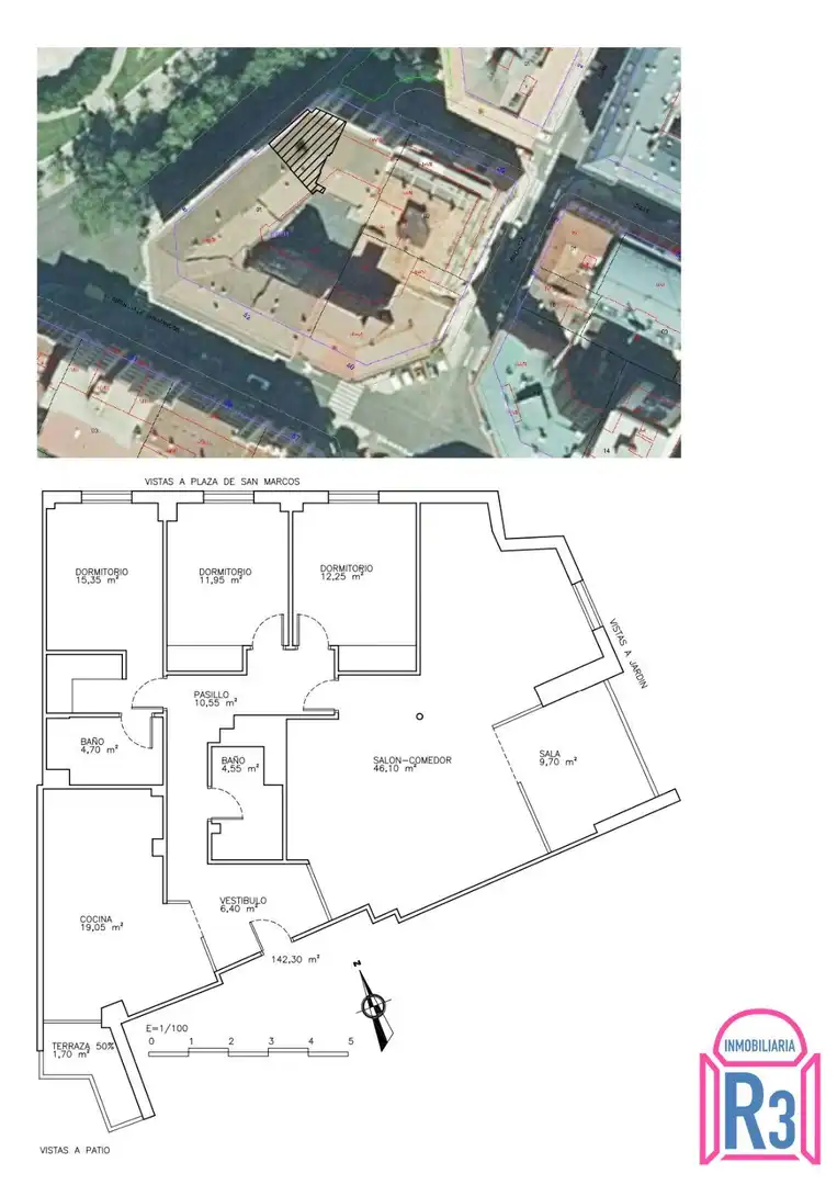 Piso en venta en San Marcos, Centro Ciudad