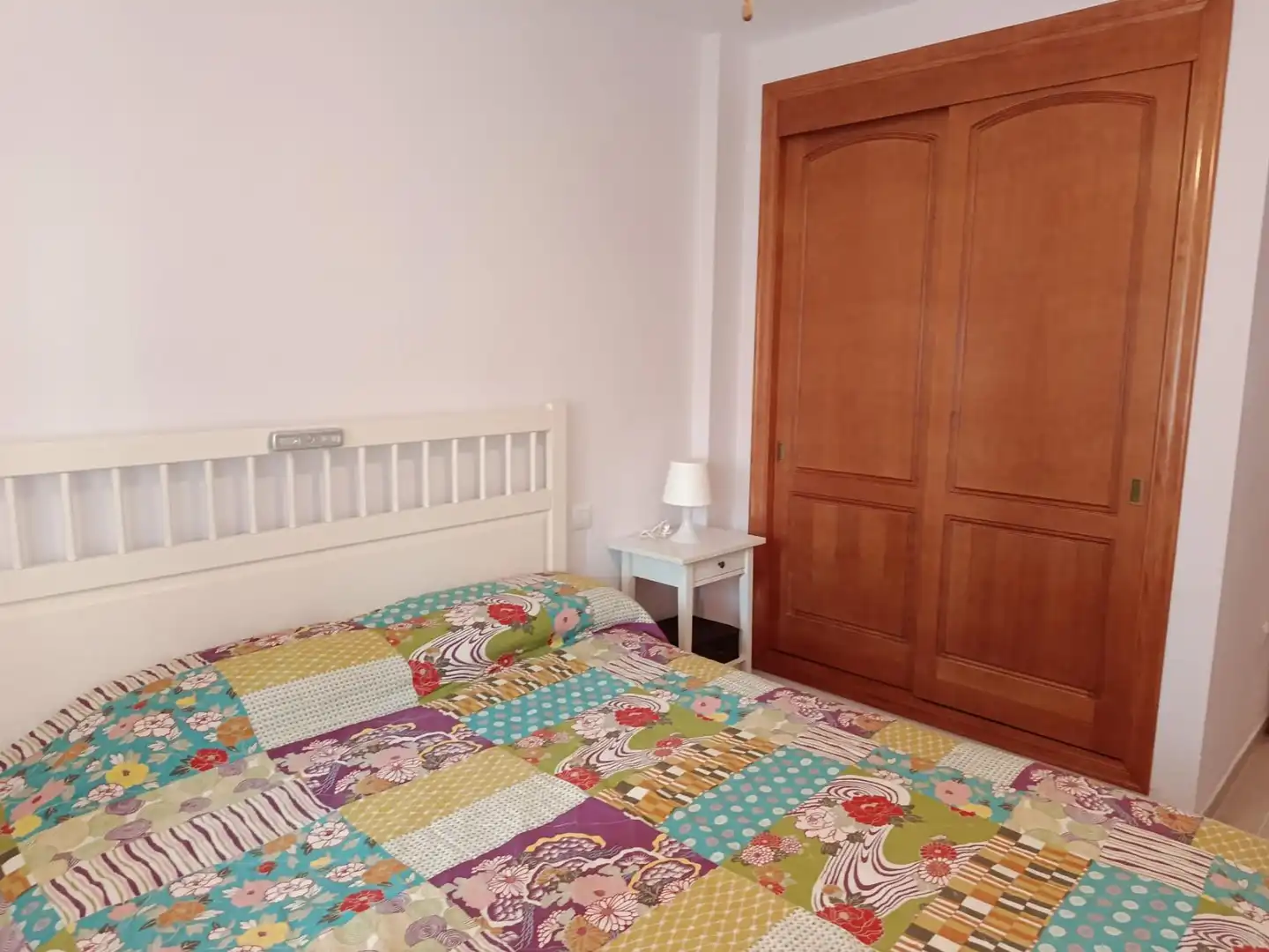 Dormitori de Apartament de lloguer en Cartagena amb Aire condicionat, Calefacció i Terrassa