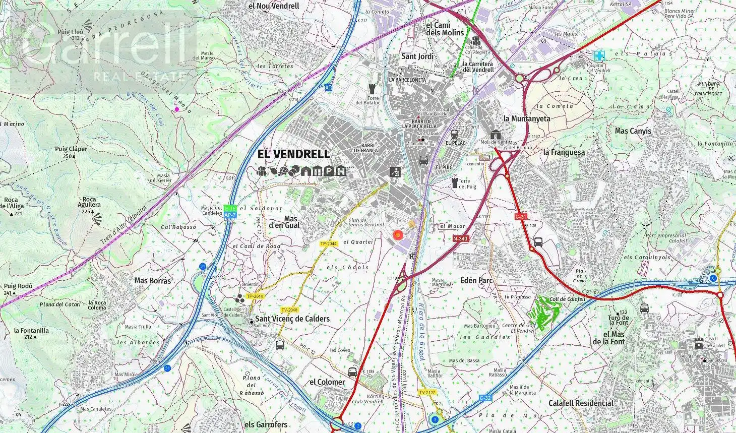 Terrenos y solares en venta en PERONELLA D'ARAGO 
 EL VENDRELL (TARRAGONA), imagen 4