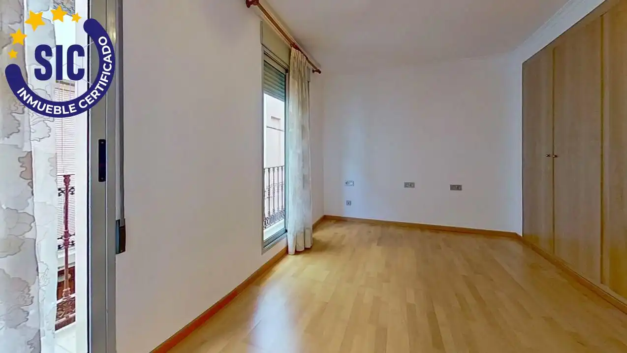 Schlafzimmer von Haus oder Chalet zur Miete in Chiva mit Heizung und Terrasse