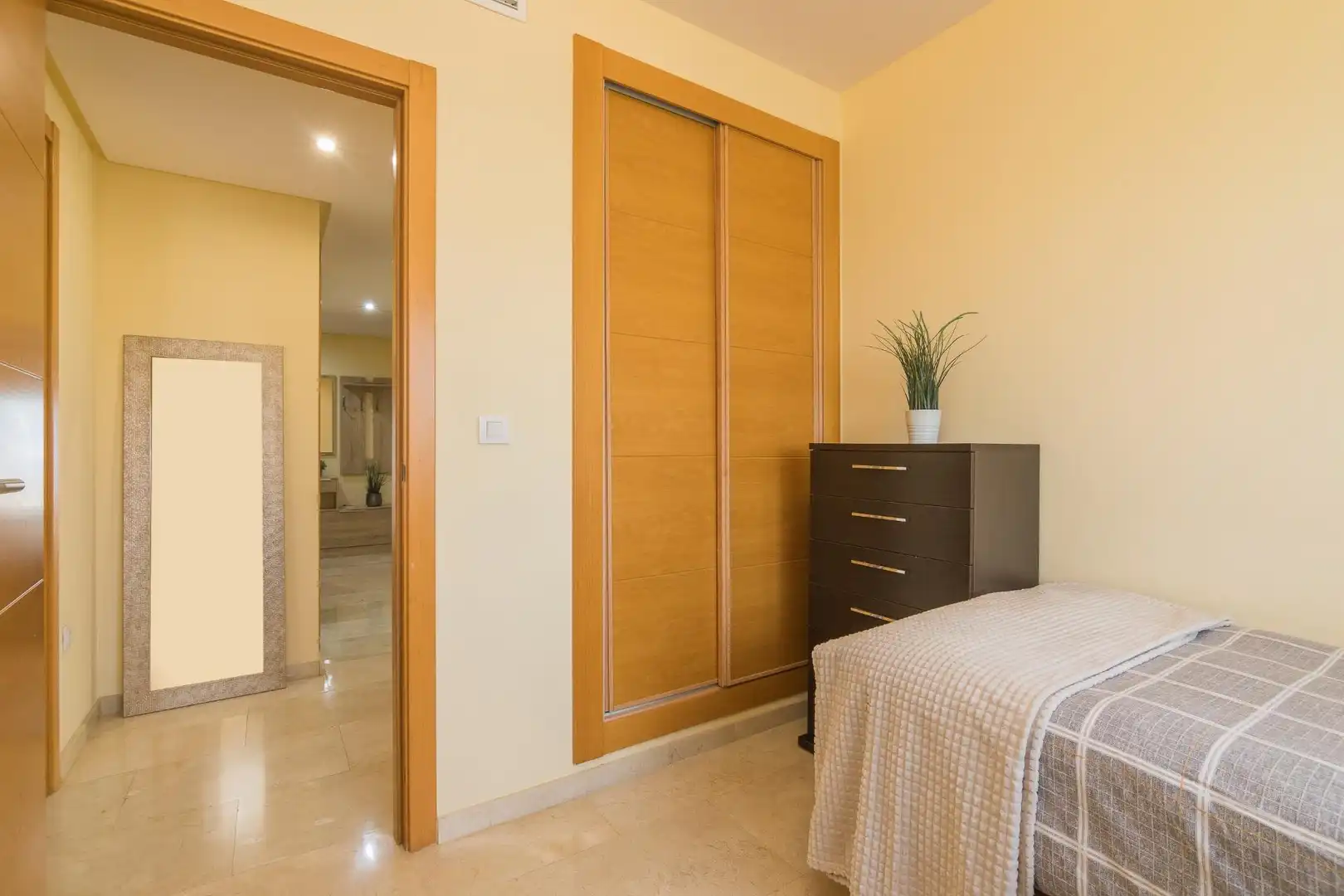 Bedroom of Flat for sale in El Campello  with Air Conditioner, Heating and Terrace