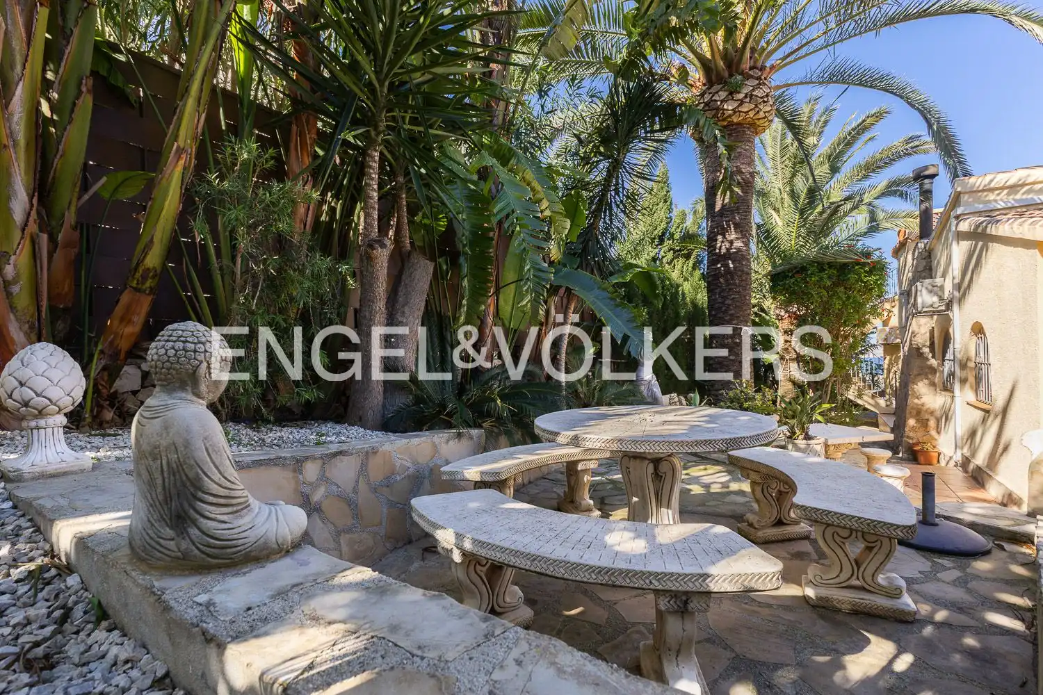 Terraza de Casa o chalet en venta en Jávea / Xàbia con Aire acondicionado, Calefacción y Jardín privado