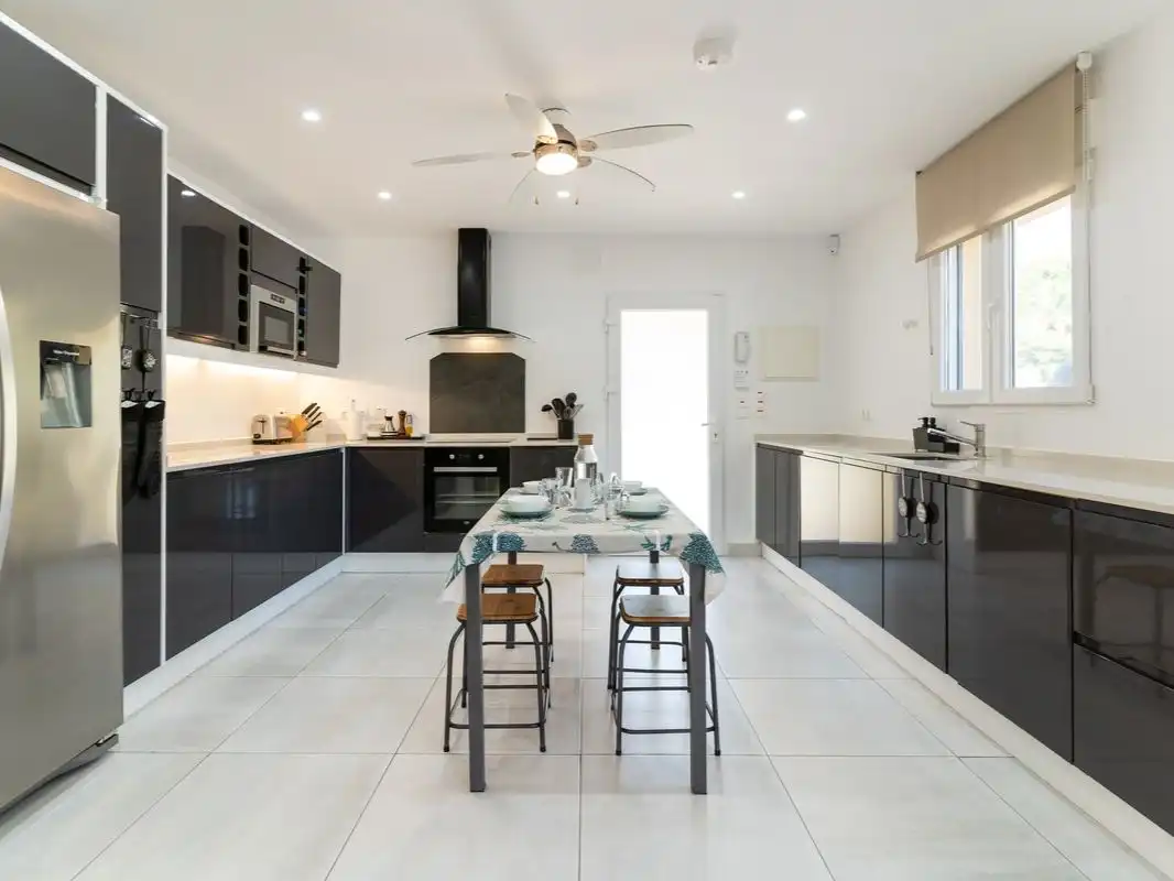 Kitchen of Houses for rent in Jávea / Xàbia  with Air Conditioner, Private garden and Terrace
