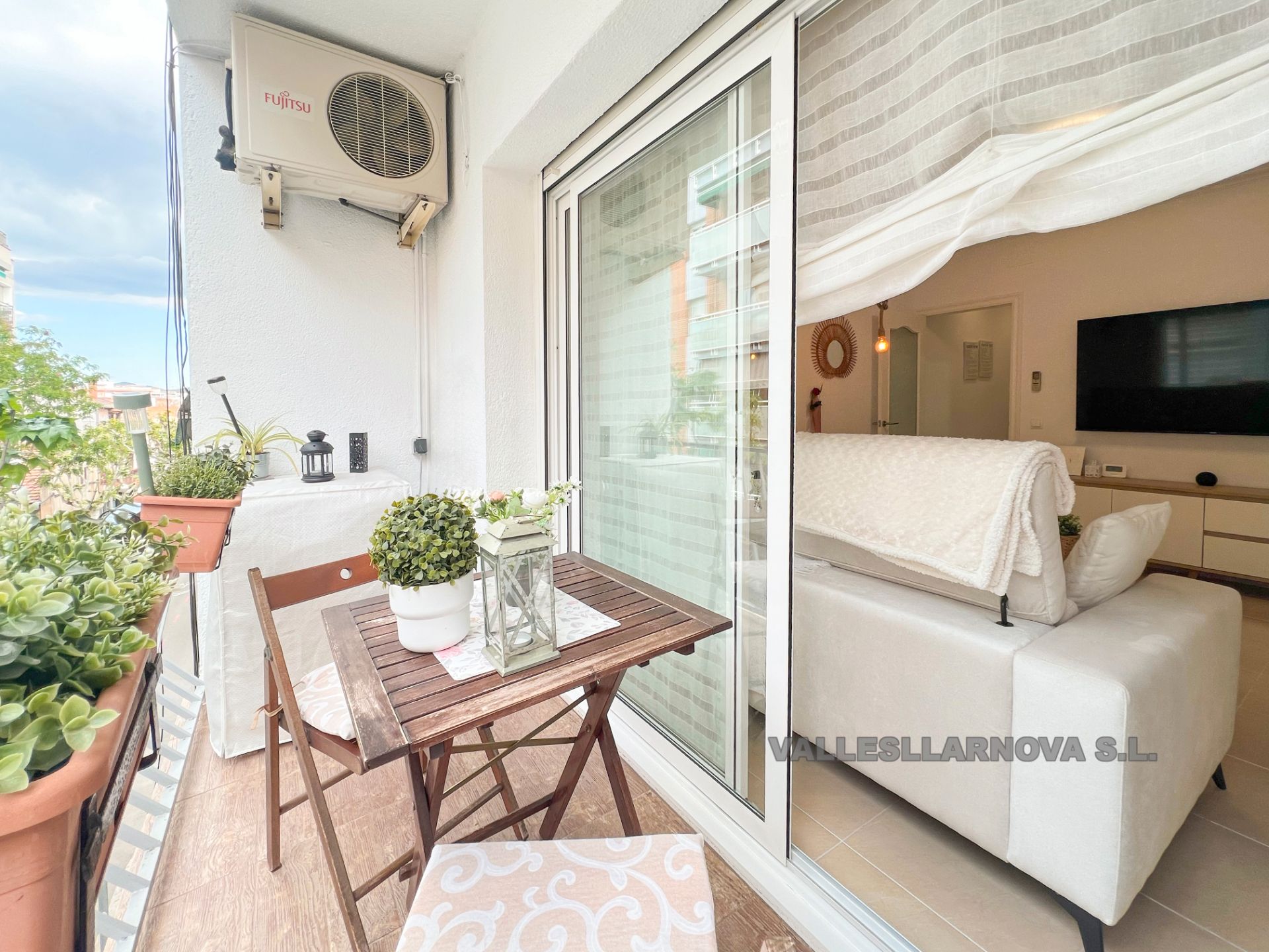 Balcony of Flat for sale in Mollet del Vallès  with Air Conditioner, Heating and Balcony