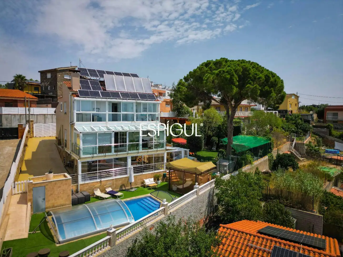 Exterior view of Houses for sale in Rubí  with Air Conditioner, Heating and Terrace