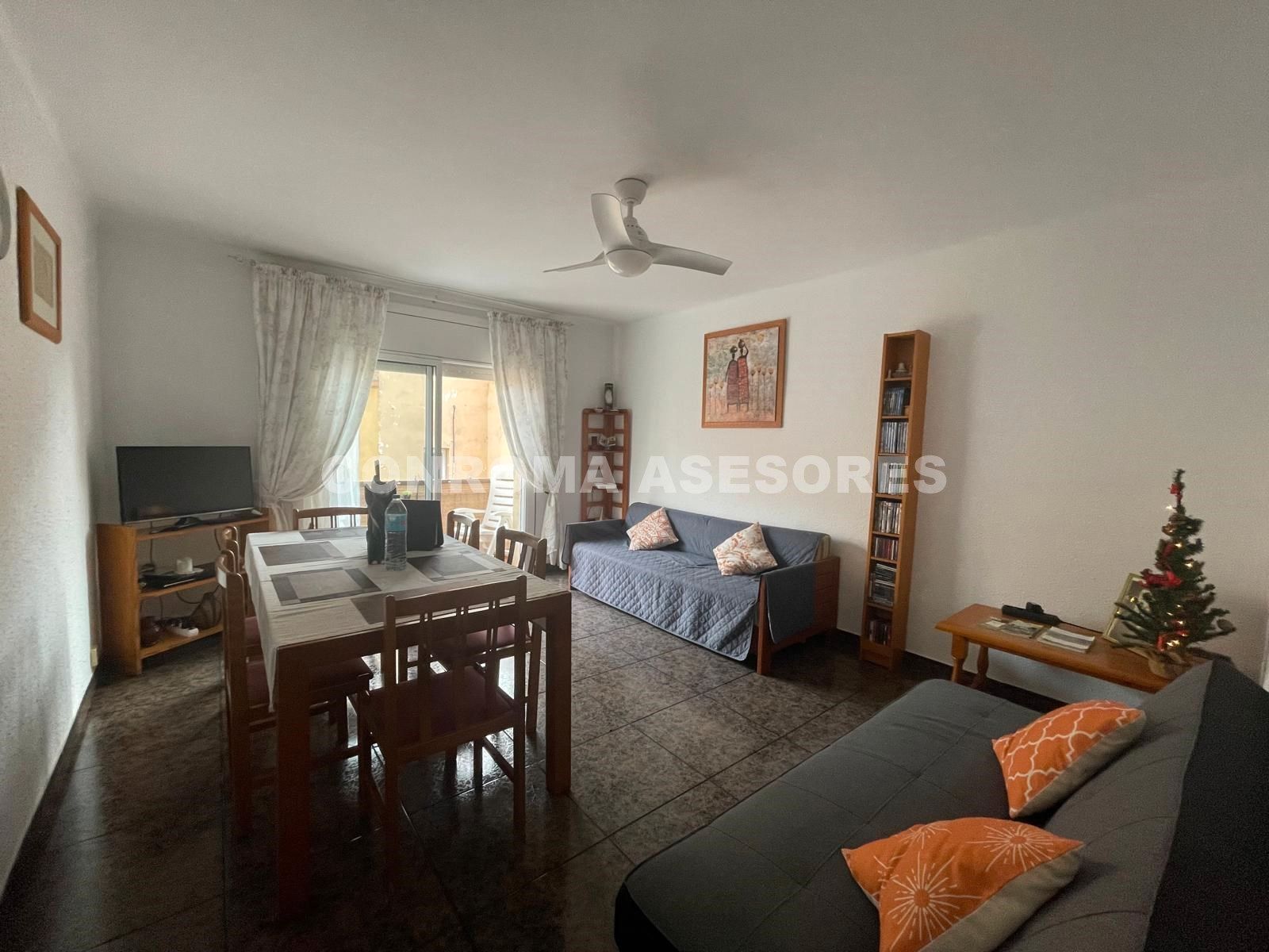Living room of Flat for sale in Blanes  with Heating and Balcony