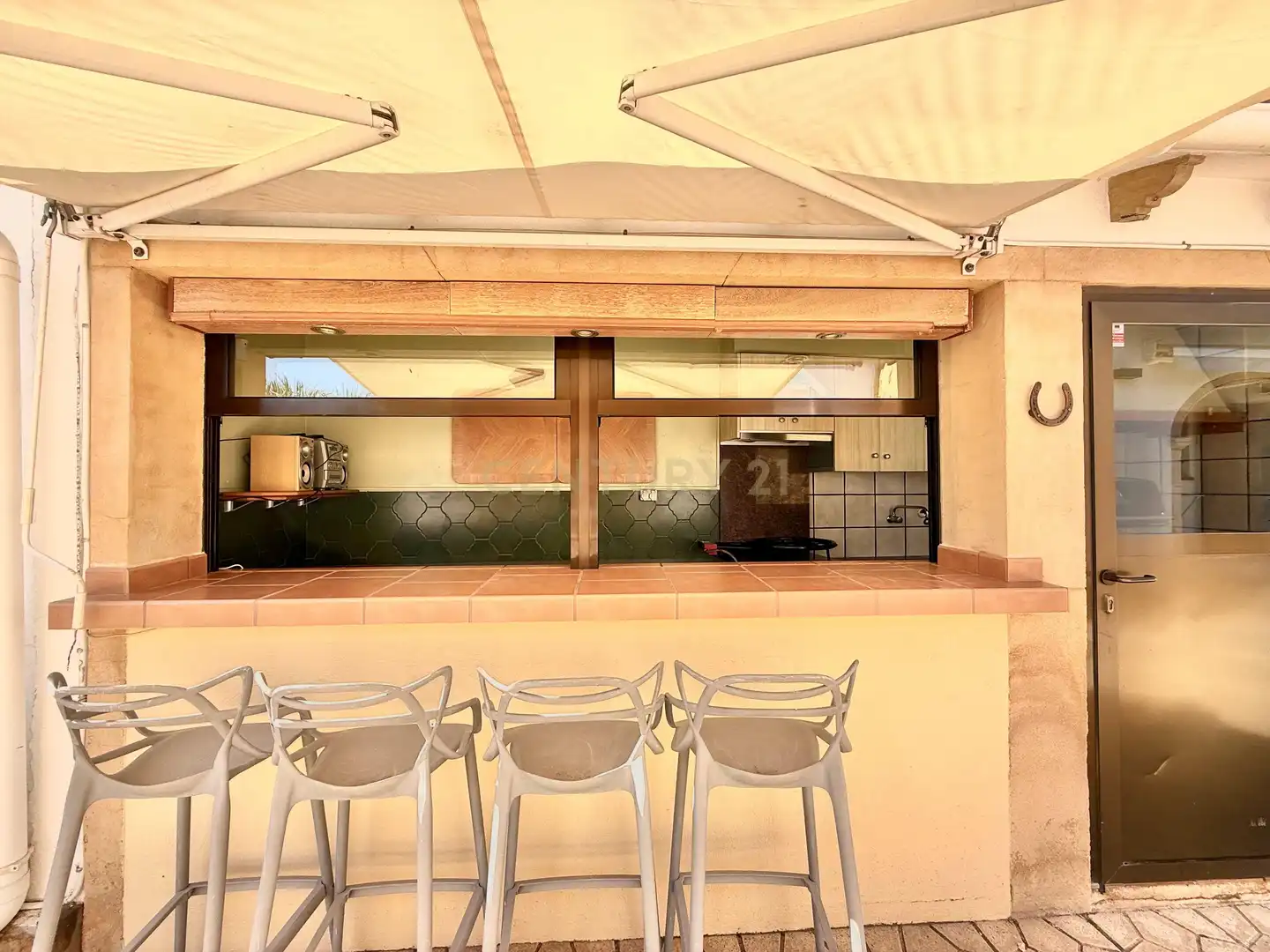 Terrassa de Casa o xalet en venda en Calpe / Calp amb Aire condicionat, Jardí privat i Traster