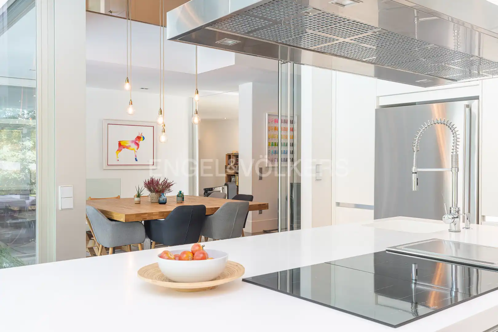 Cocina de Casa o chalet en venta en Boadilla del Monte con Aire acondicionado, Calefacción y Jardín privado