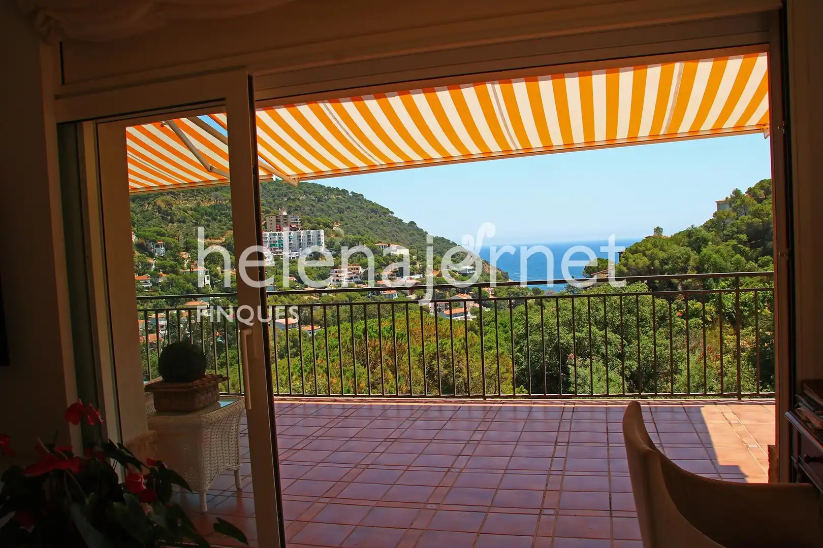 Terraza de Casa o chalet en venta en Llagostera con Calefacción y Piscina