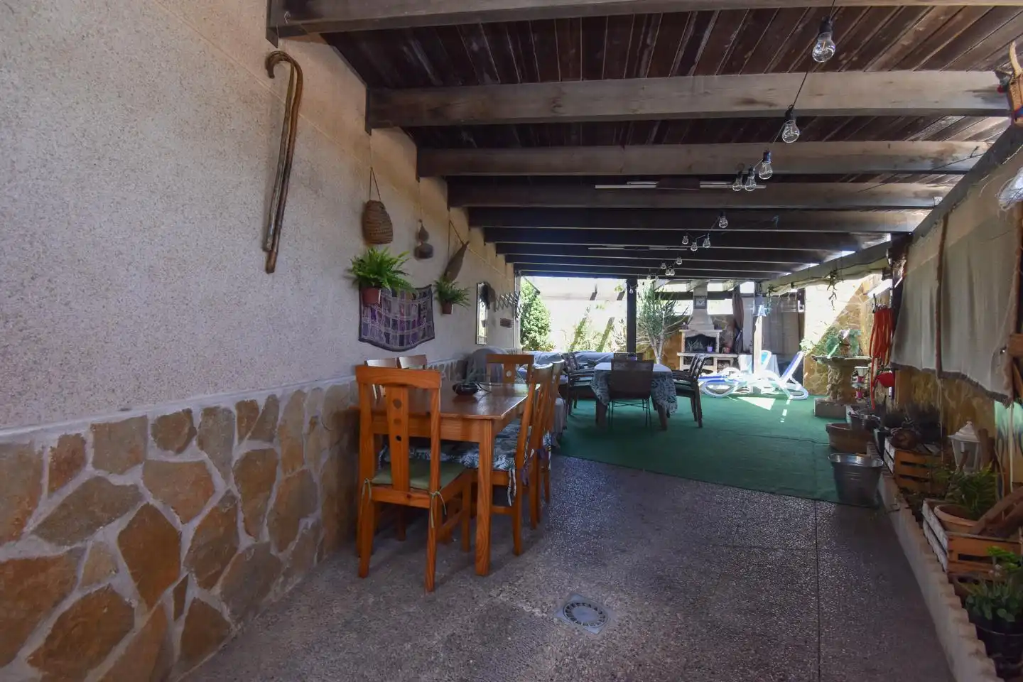 Terraza de Casa o chalet en venta en Santa Pola con Aire acondicionado, Jardín privado y Piscina