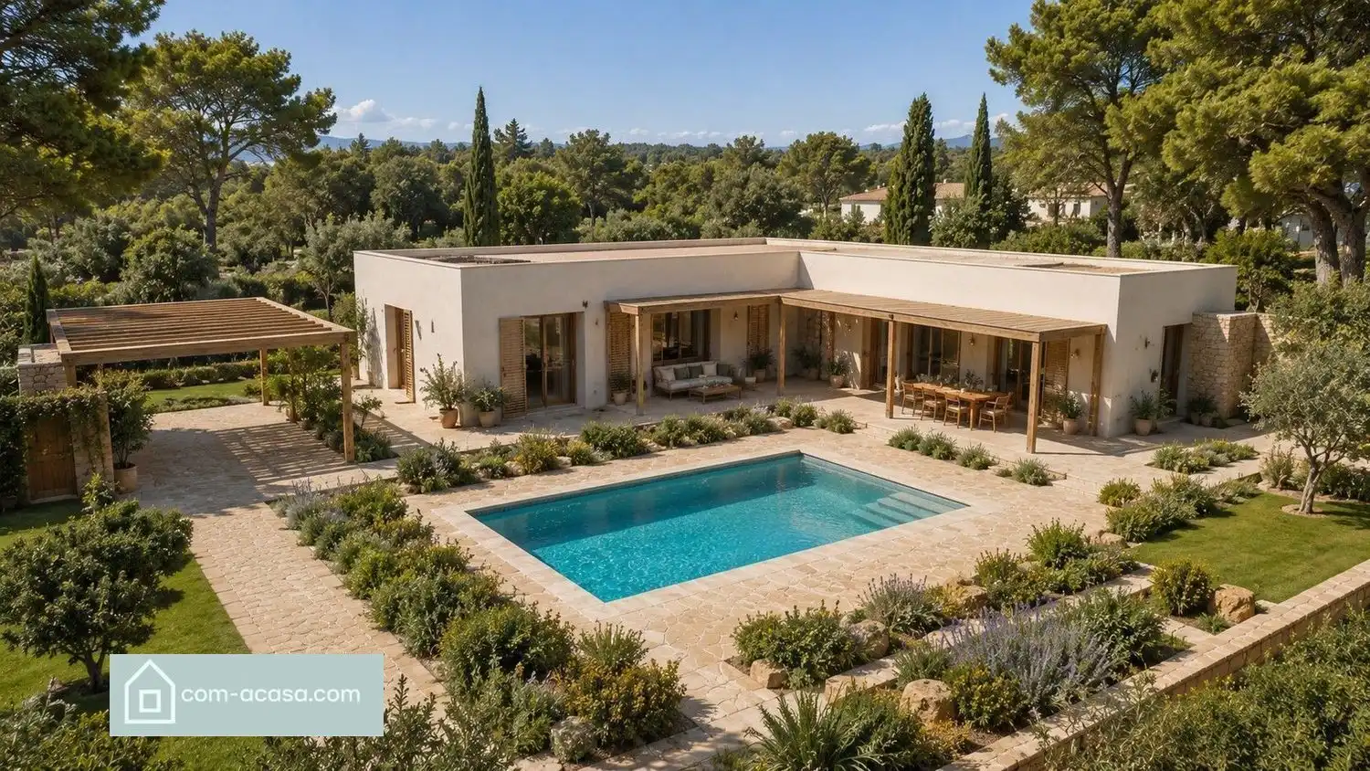 Jardí de Casa o xalet en venda en Caldes de Malavella amb Aire condicionat, Calefacció i Parquet