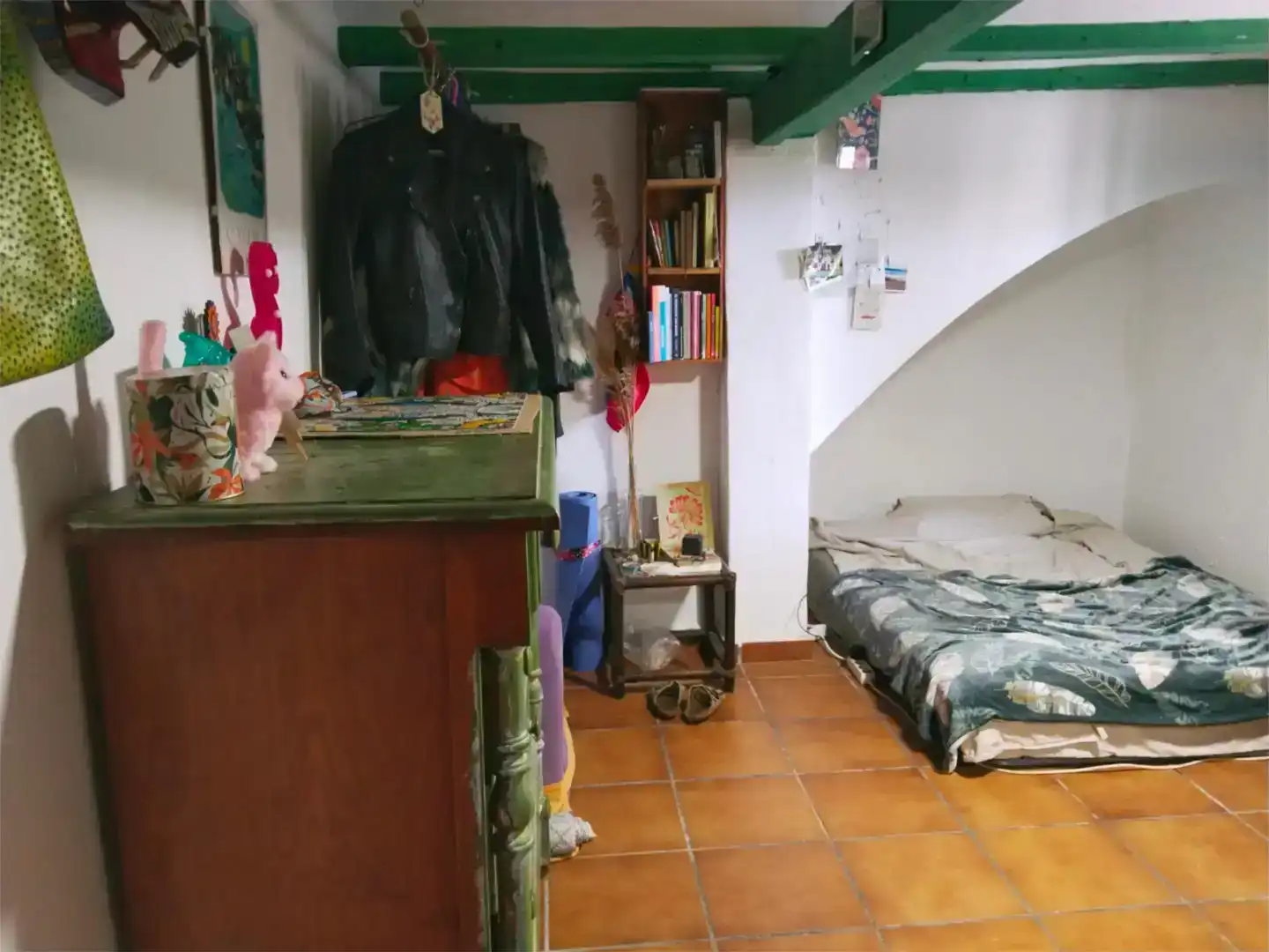Schlafzimmer von Country house zur Miete in Alboraya mit Privatgarten, Abstellraum und Schwimmbad
