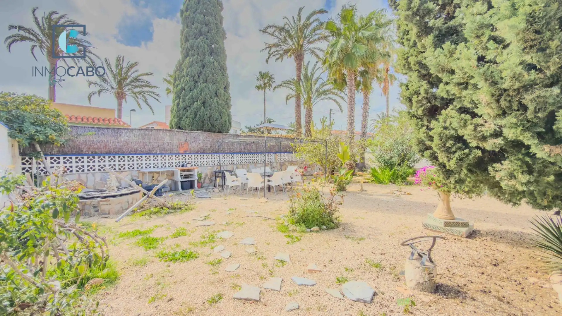Jardín de Casa o chalet en venta en La Manga del Mar Menor con Aire acondicionado, Jardín privado y Piscina