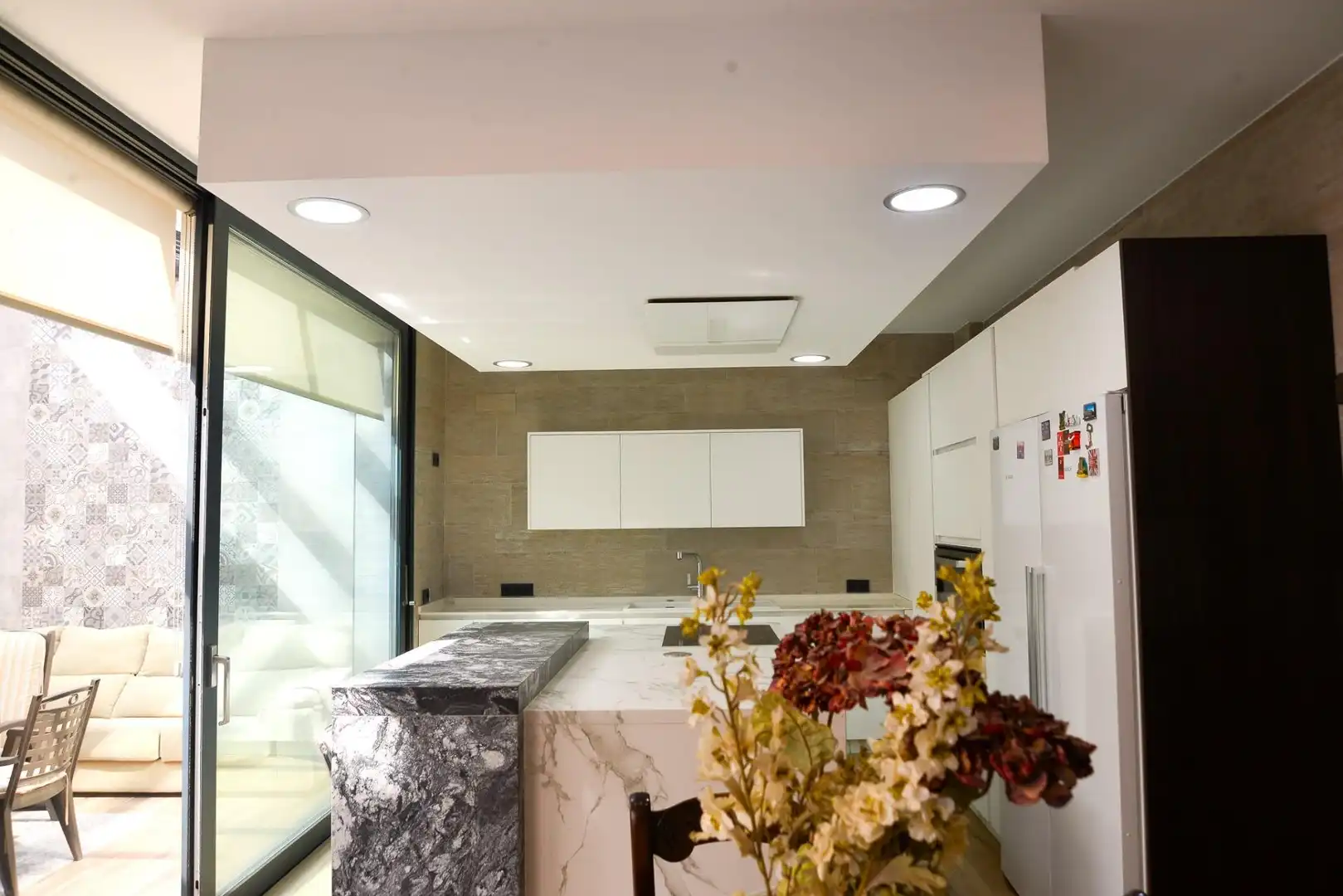 Cocina de Casa adosada en venta en Camas con Terraza y Trastero
