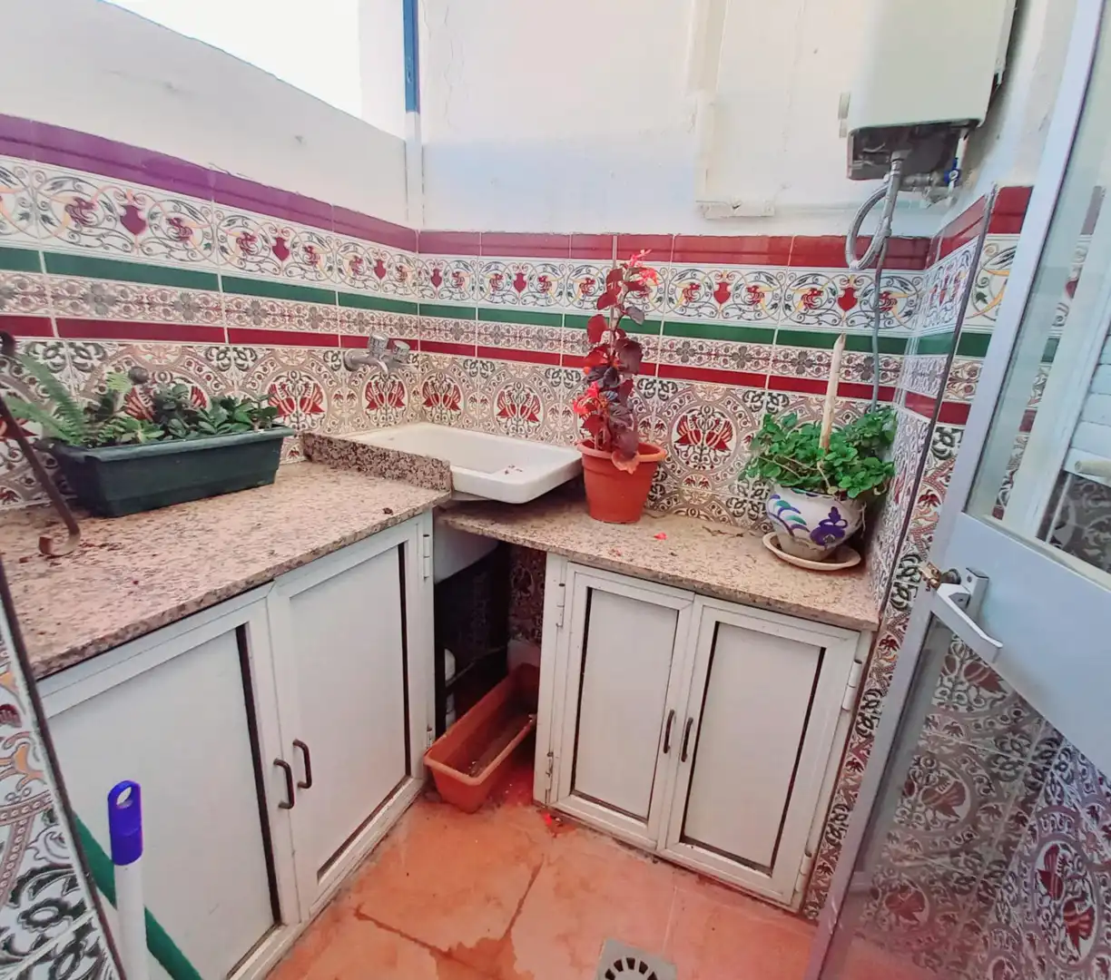 Cocina de Piso en venta en Canillas de Aceituno con Aire acondicionado, Jardín privado y Terraza