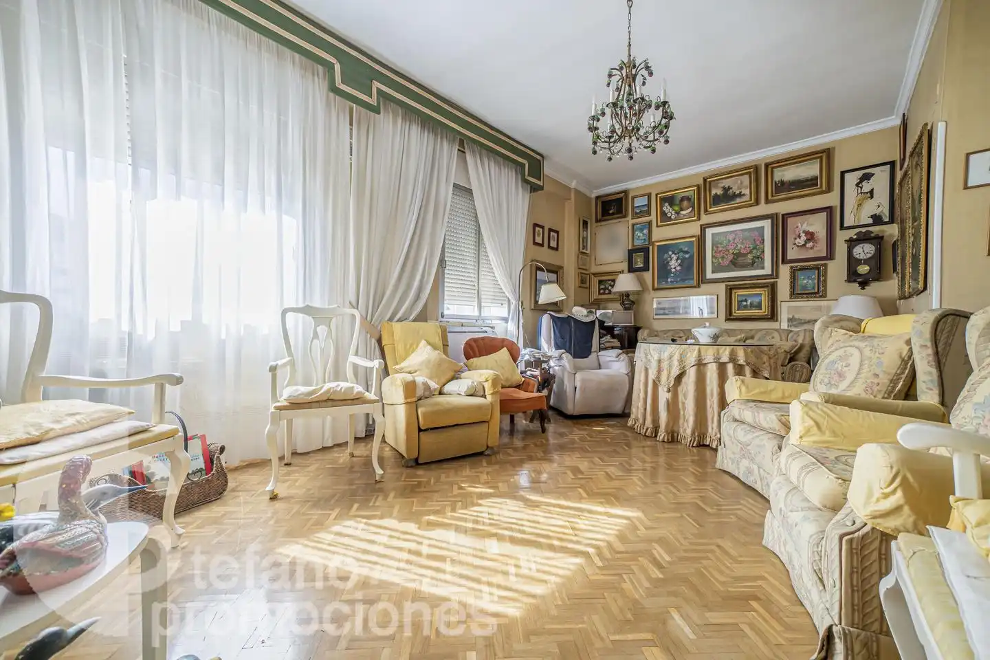 Sala de estar de Dúplex en venta en Málaga con Aire acondicionado y Parquet
