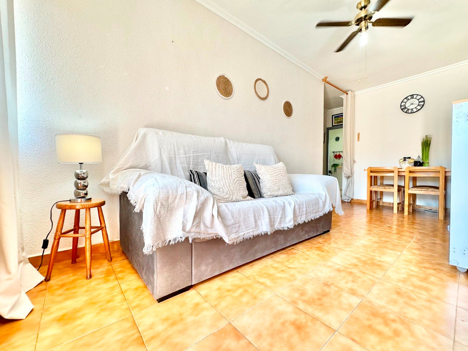 Sala d'estar de Casa o xalet en venda en San Javier amb Aire condicionat, Jardí privat i Terrassa