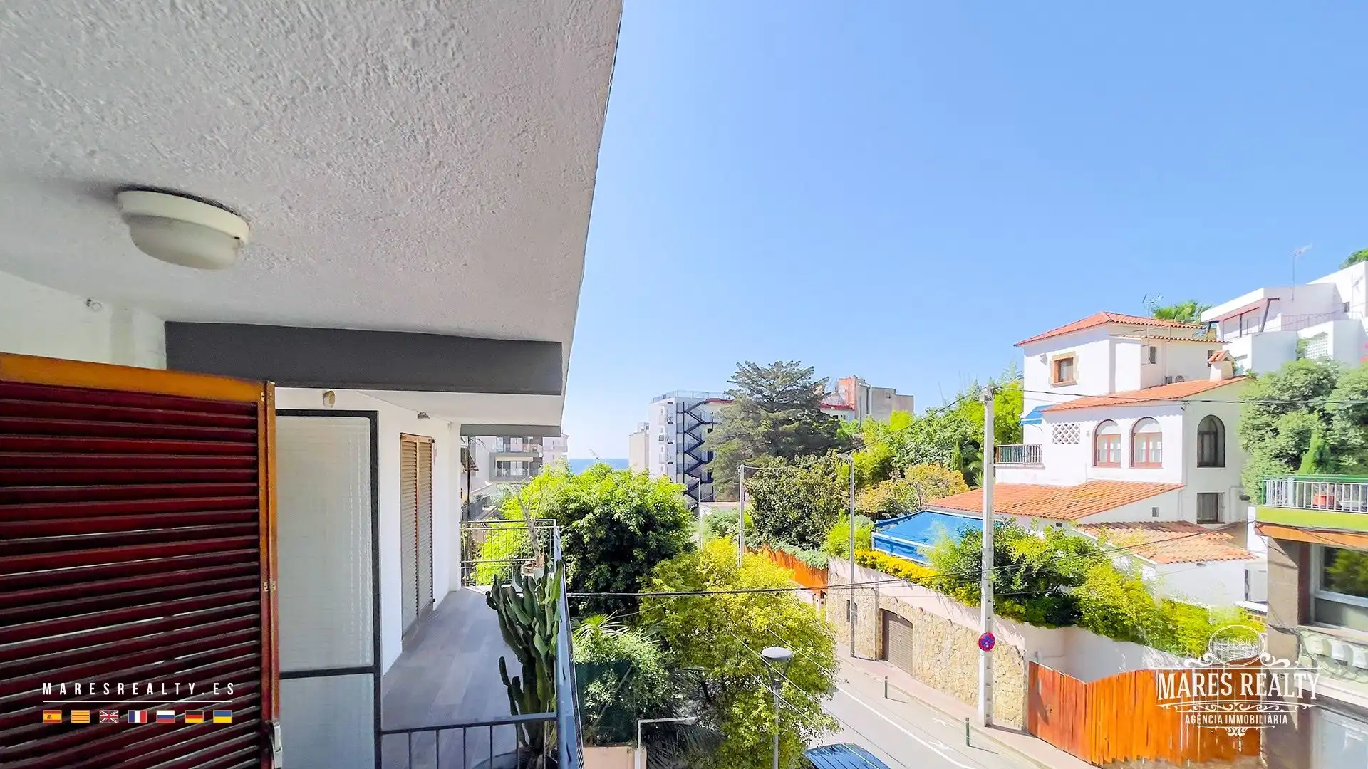 Terrasse von Wohnung zum Verkauf in Lloret de Mar mit Heizung und Haustechnik