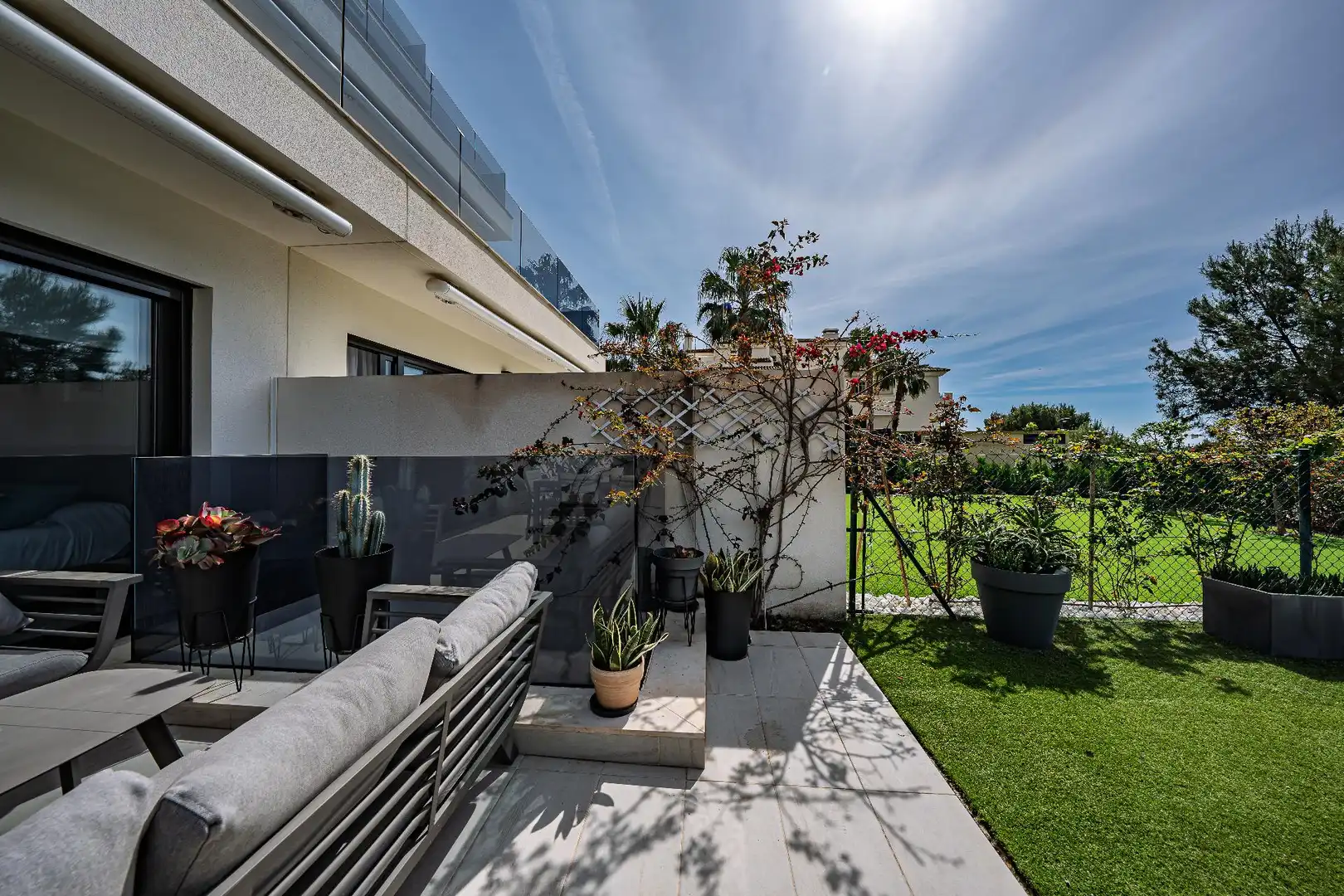 Terrassa de Dúplex en venda en Finestrat amb Aire condicionat, Calefacció i Jardí privat