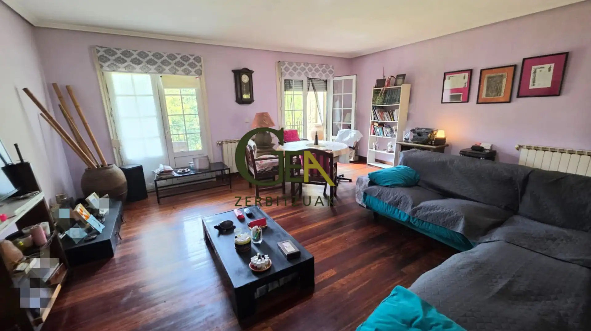 Sala de estar de Casa adosada en venta en Alkiza con Calefacción, Jardín privado y Terraza