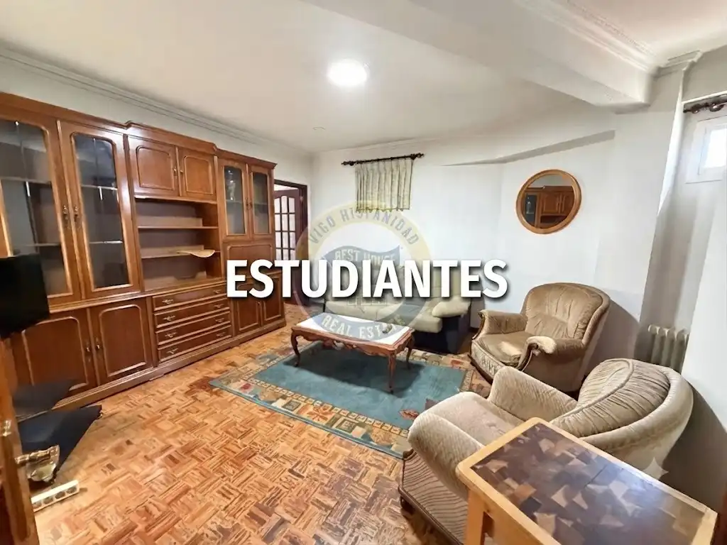 Piso de alquiler en Vigo  con Calefacción, Parquet y Amueblado