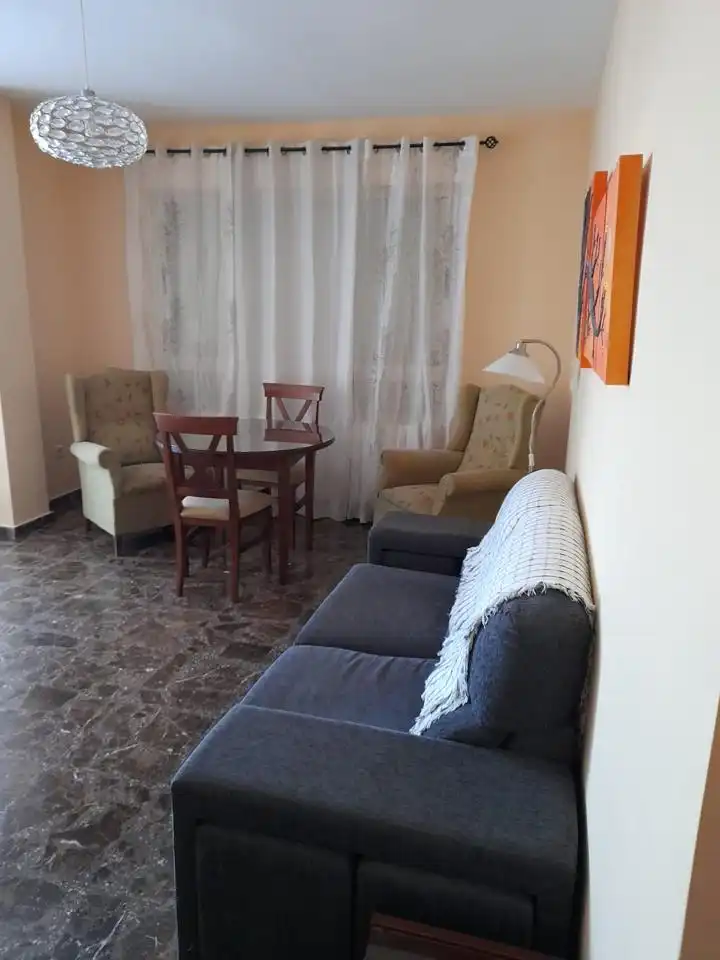 Living room of Flat for rent in Albacete  with Furnished