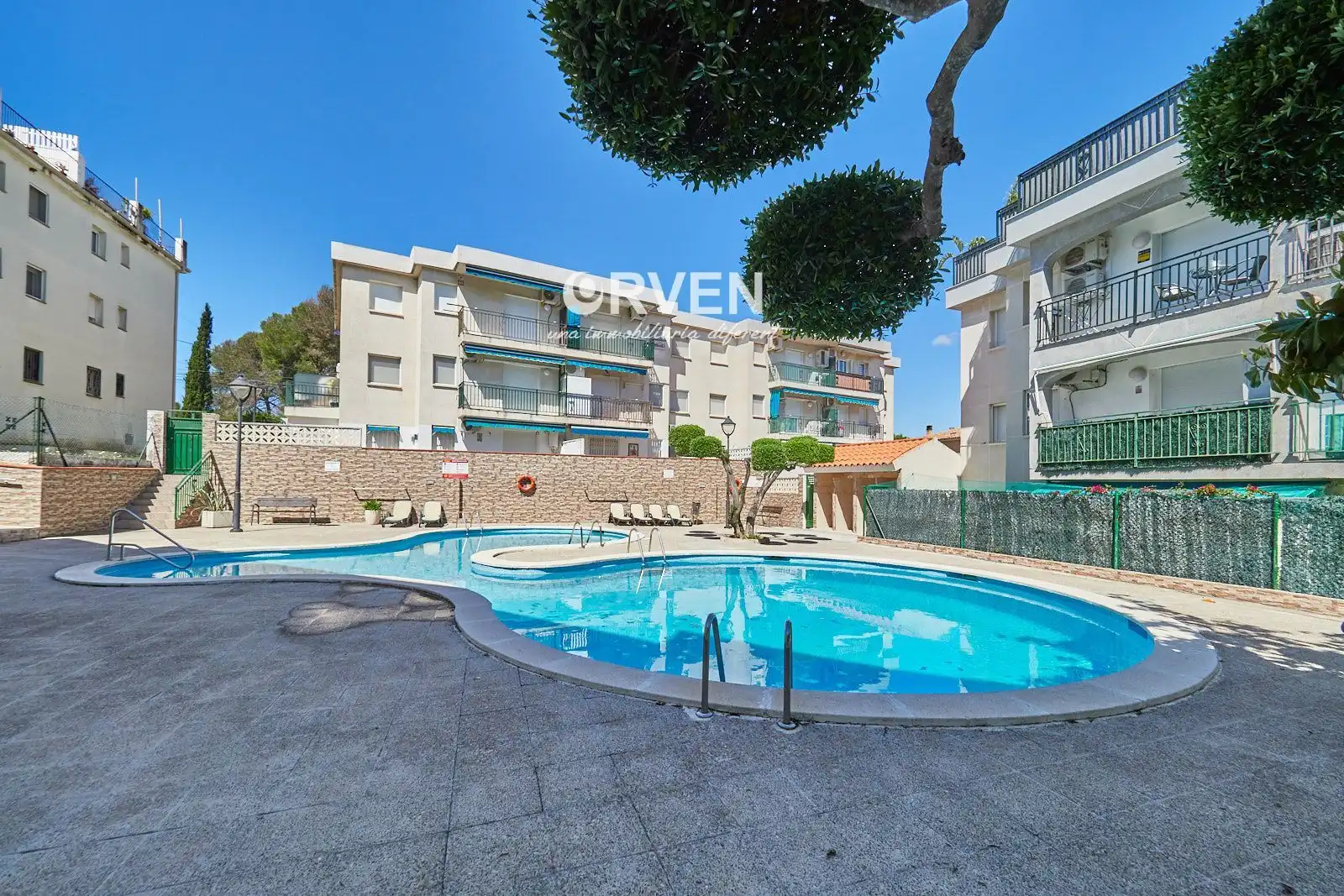 Swimming pool of Apartments for sale in Torredembarra  with Air Conditioner, Heating and Terrace