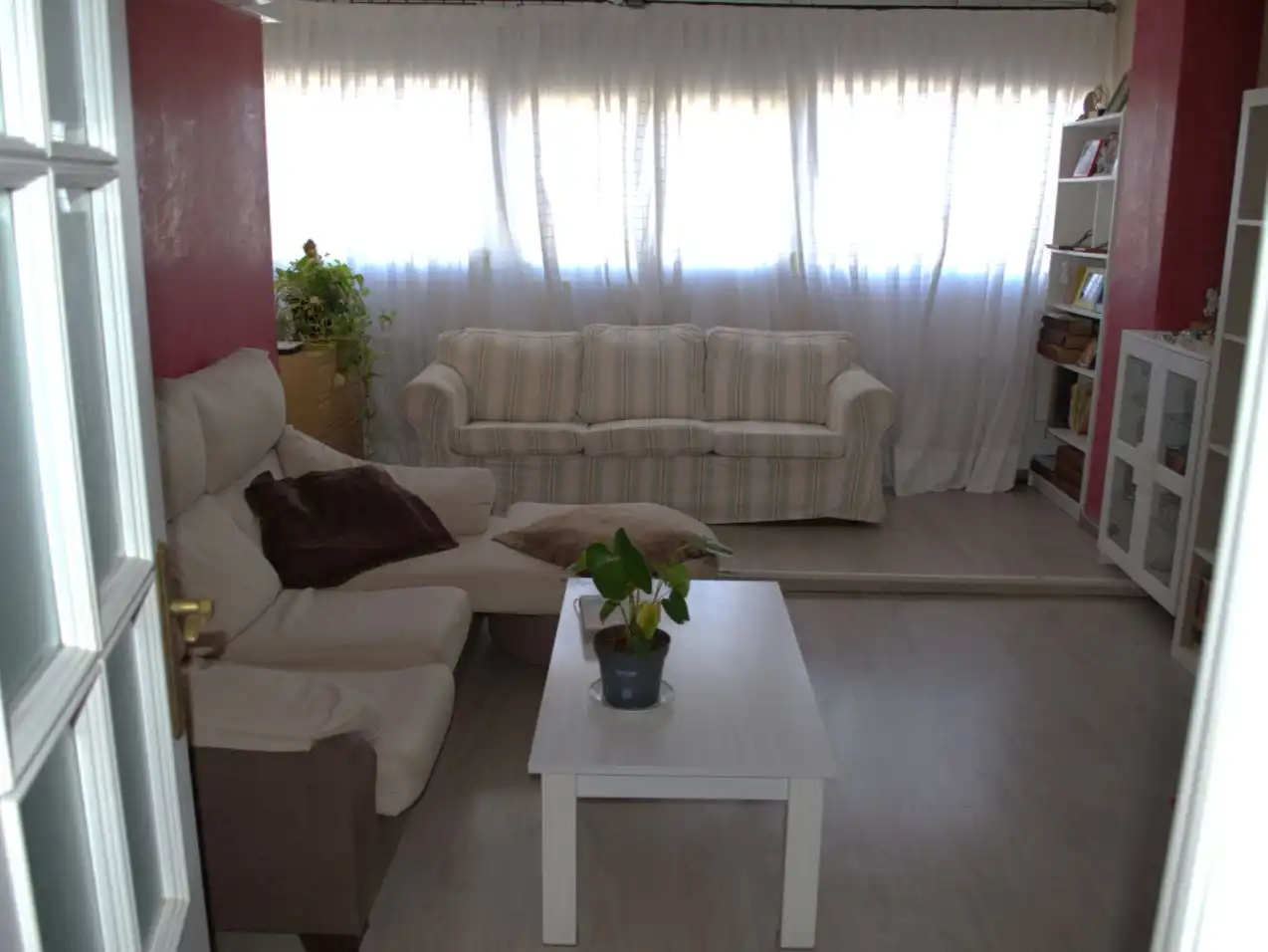 Wohnzimmer von Wohnung zum Verkauf in  Madrid Capital mit Klimaanlage