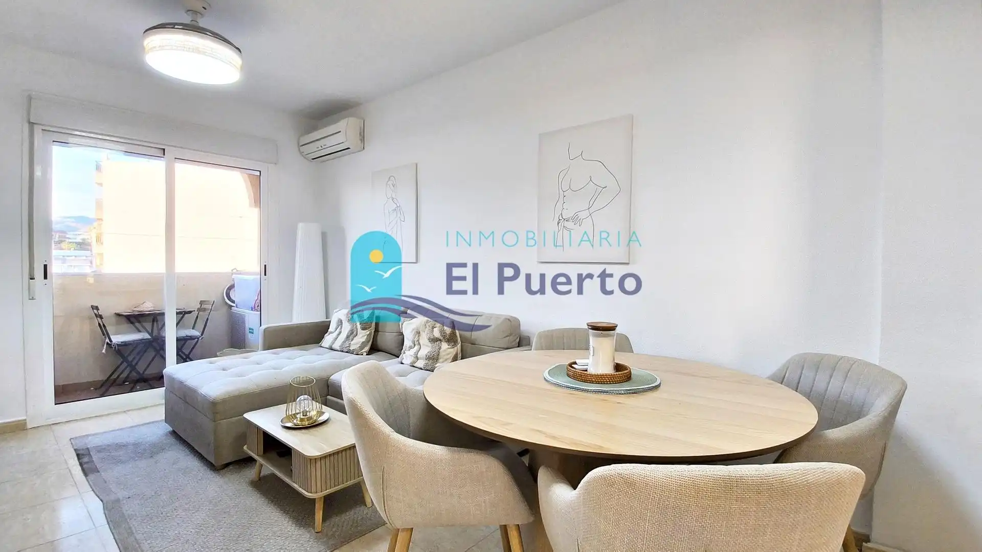 Living room of Apartments for sale in Puerto de Mazarrón