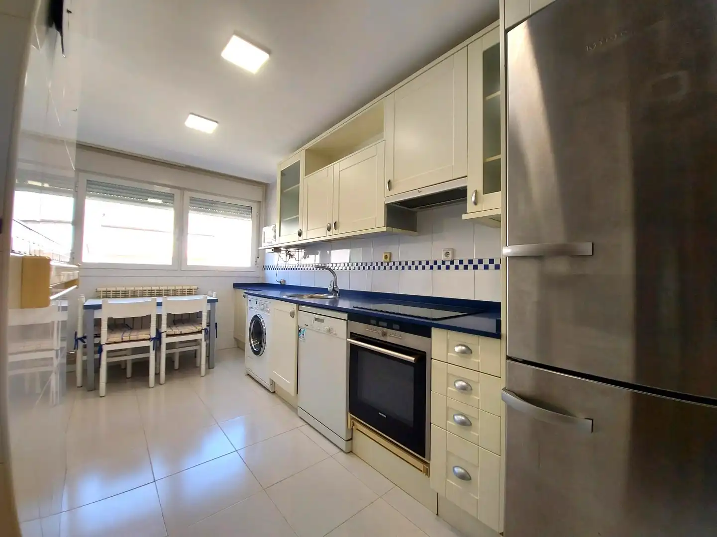 Küche von Wohnung zum Verkauf in  Logroño mit Heizung, Parkett und Terrasse