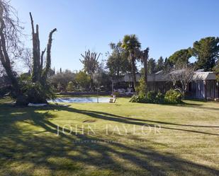 Garden of House or chalet to rent in  Madrid Capital  with Air Conditioner, Heating and Private garden