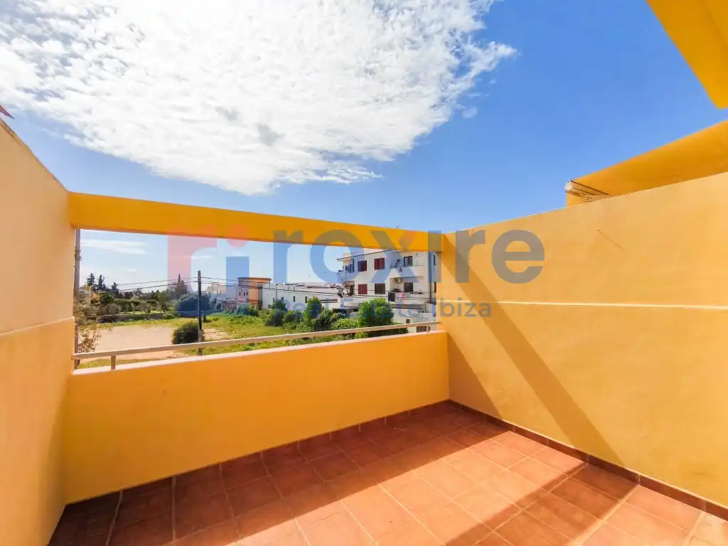 Terrasse von Maisonette zum Verkauf in Sant Josep de sa Talaia mit Klimaanlage, Heizung und Terrasse