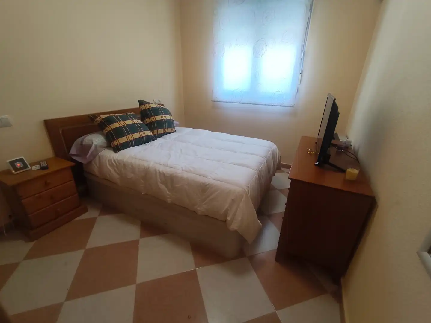 Bedroom of Flat for rent in Valmojado  with Air Conditioner, Heating and Private garden