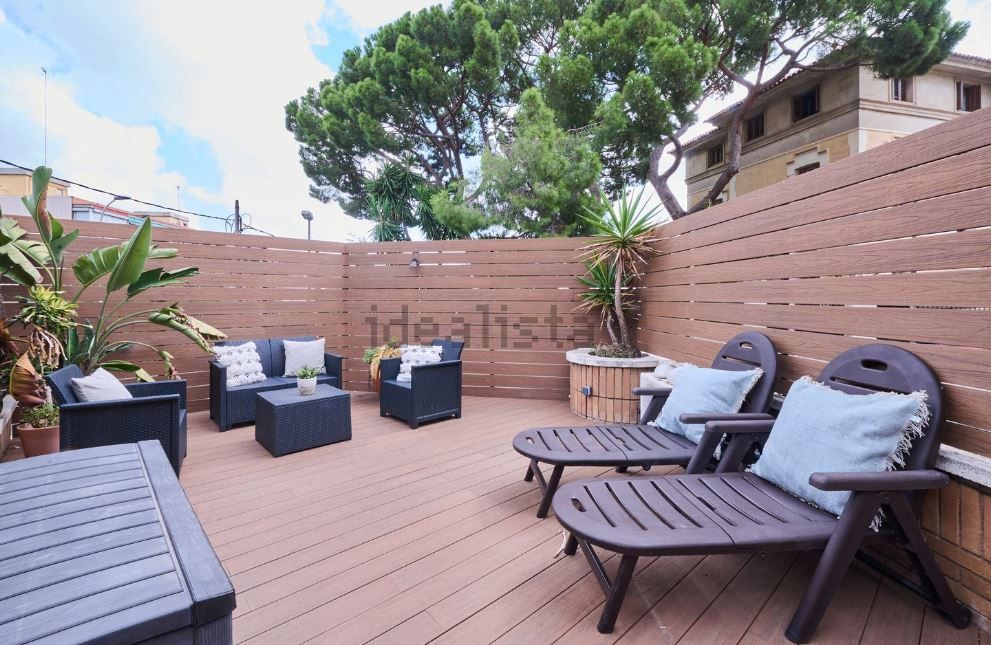 Terrassa de Casa o xalet en venda en  Barcelona Capital amb Aire condicionat, Calefacció i Jardí privat