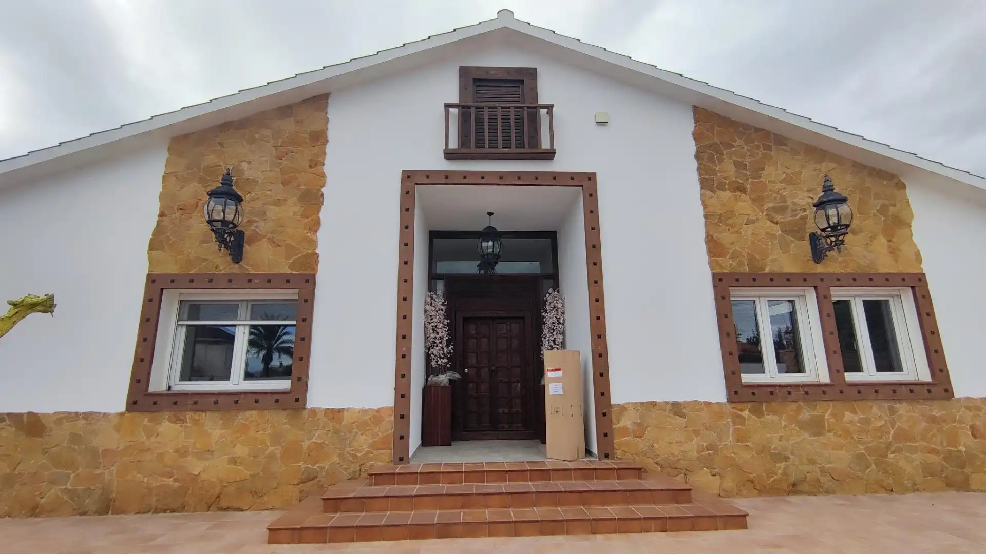 Vista exterior de Casa o chalet en venta en Mutxamel con Aire acondicionado, Calefacción y Jardín privado