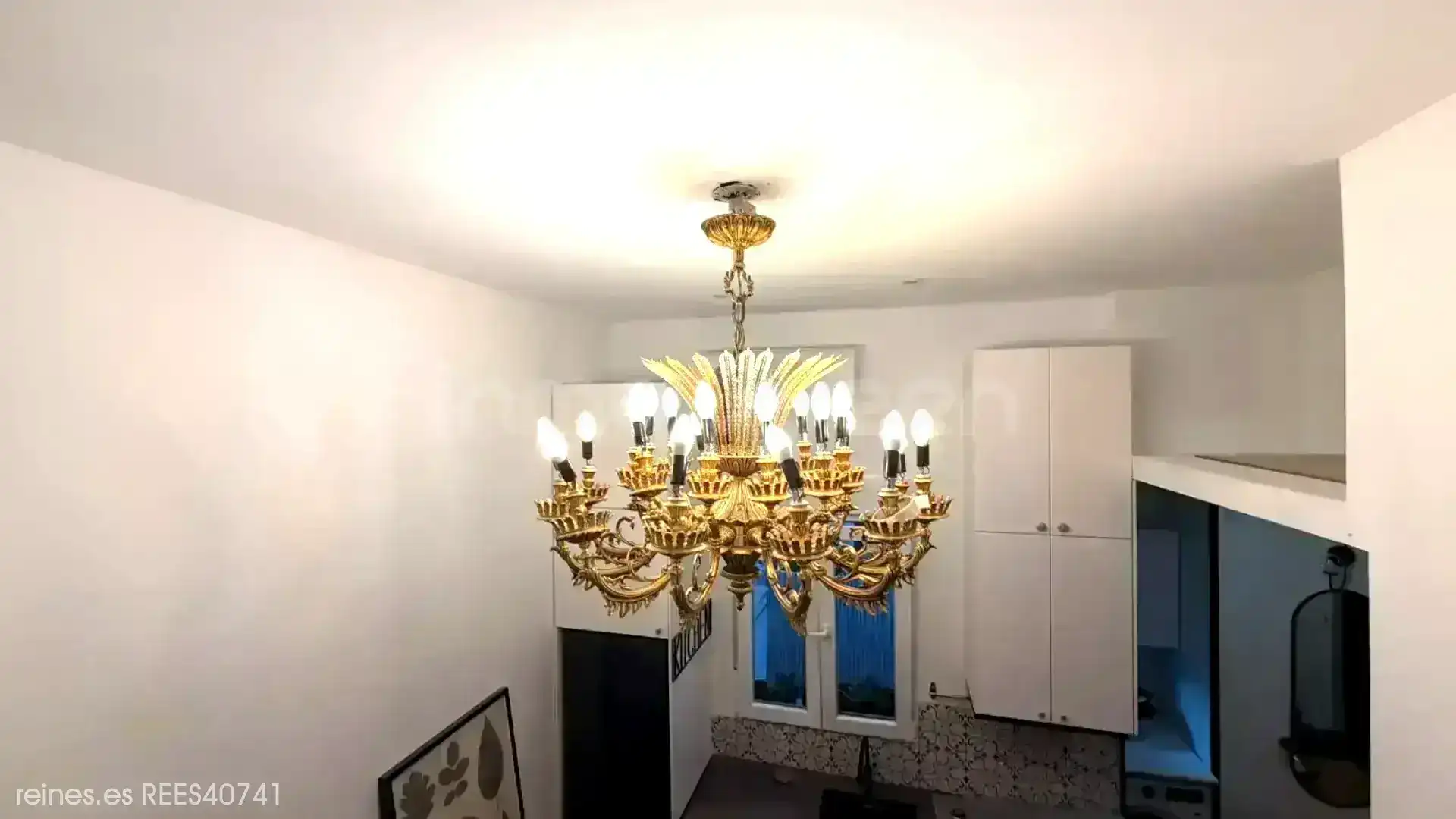 Menjador de Apartament de lloguer en Madrid amb Calefacció i Moblat