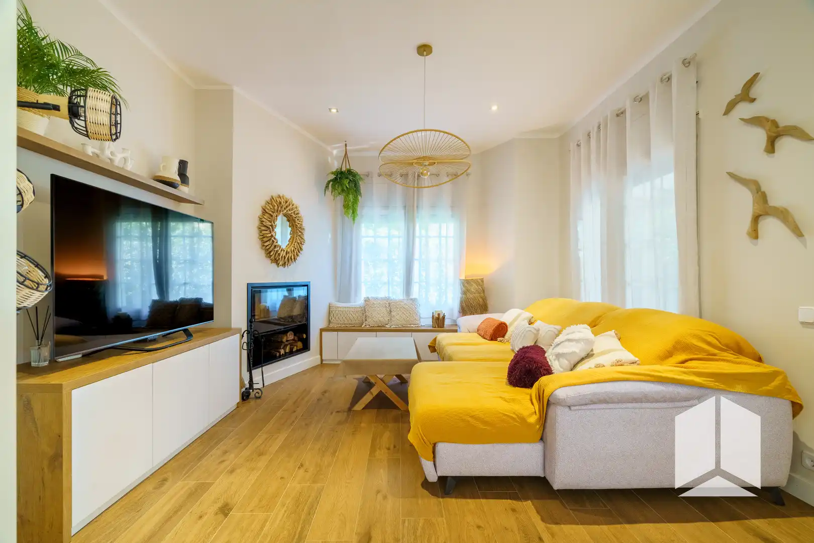 Sala de estar de Casa o chalet en venta en Castelldefels con Terraza