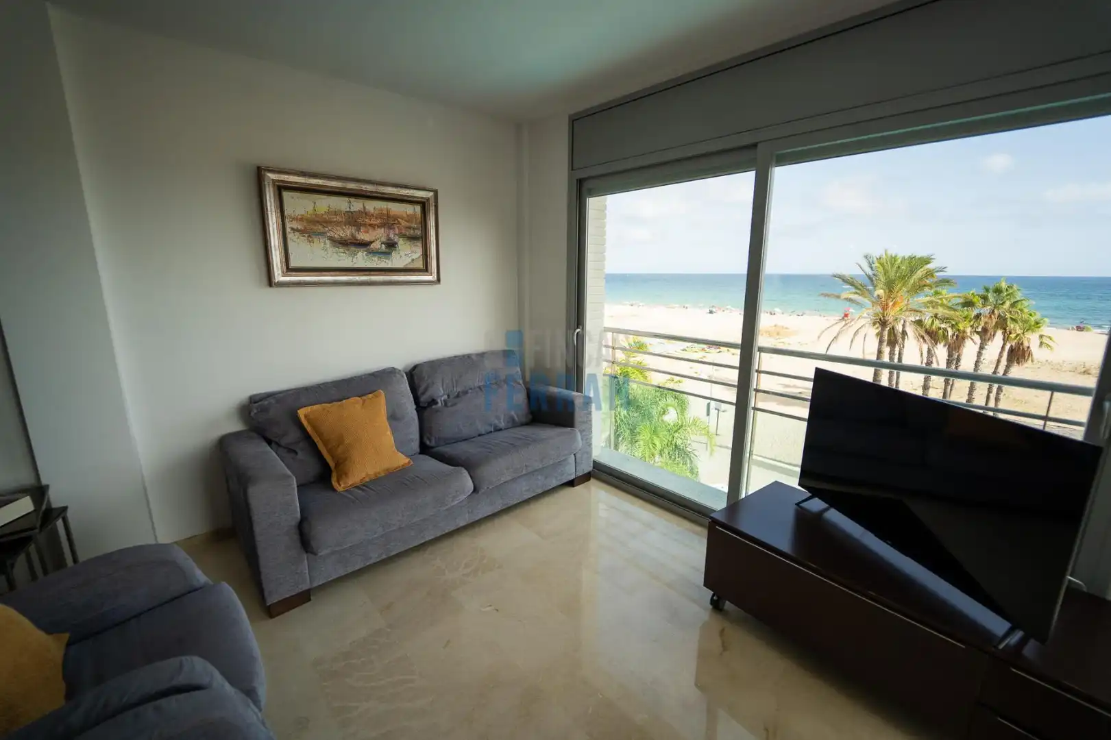 Wohnzimmer von Dachboden zum Verkauf in El Vendrell mit Klimaanlage, Terrasse und Abstellraum