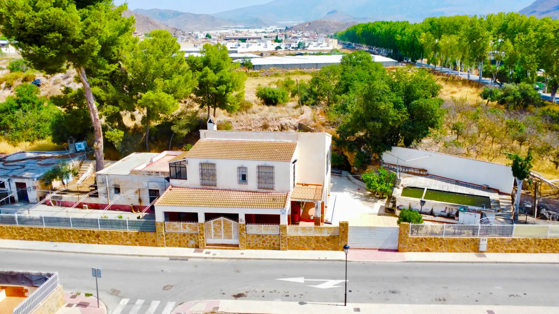 Exterior view of Houses for sale in Berja  with Private garden, Terrace and Swimming Pool