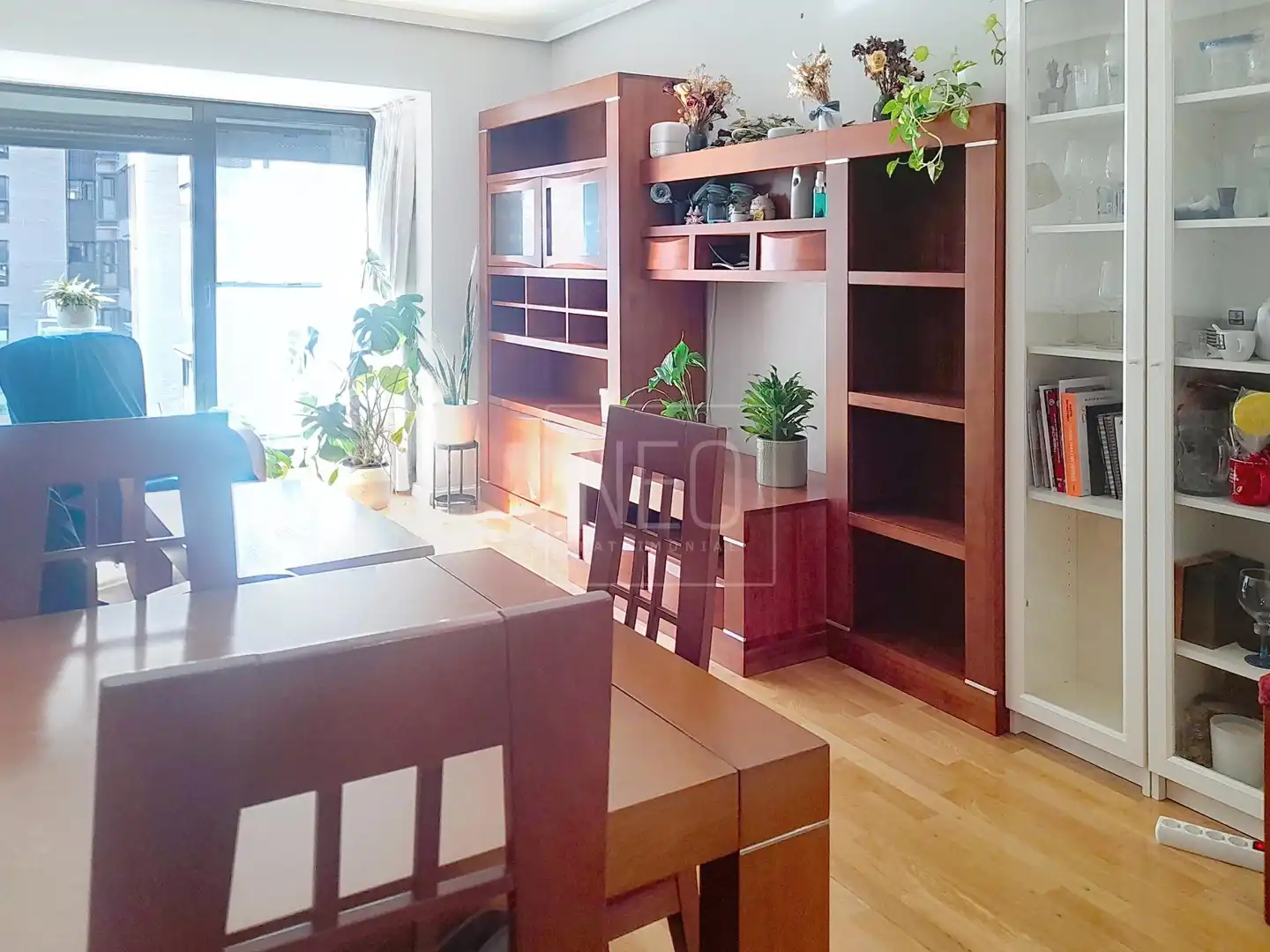 Living room of Flat for sale in Madrid  with Air Conditioner, Heating and Private garden