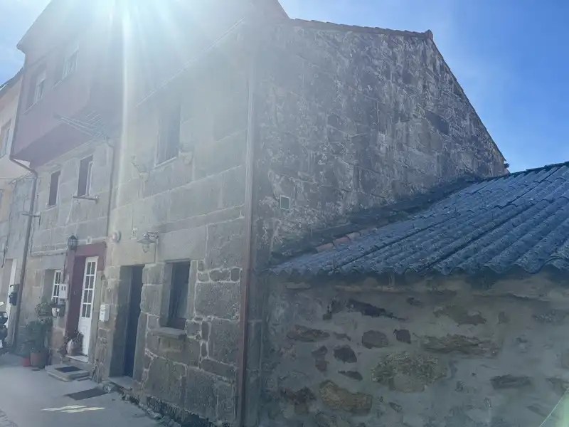 Vista exterior de Finca rústica en venda en Muros amb Moblat