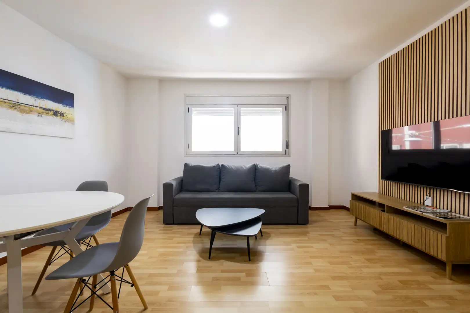 Sala de estar de Piso de alquiler en Santa Cruz de Tenerife con Terraza y Amueblado